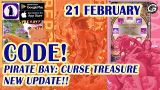 NEW CODE PIRATE BAY : CURSE TREASURE GIFTCODES 21 FEBRUARY 2024 & HOW TO REDEEM (ANDROID/IOS) screenshot 4