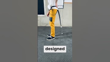 This Robotic Tail Helps You Stay Balanced! 🤖🦾