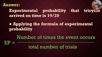 Q4 W9 Grade5 Math Solve routine and non-routine problems involving experimental probability.