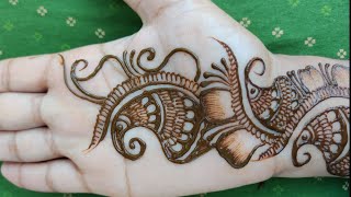 Beautiful mehndi designs tutorial || Mehndi ka designs and it is stylish mehndi designs for hands