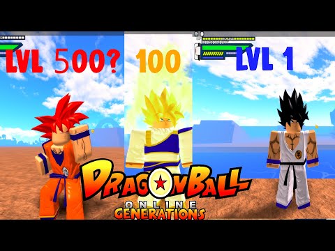 HOW TO LEVEL UP FAST IN Dragon Ball Online Generations 
