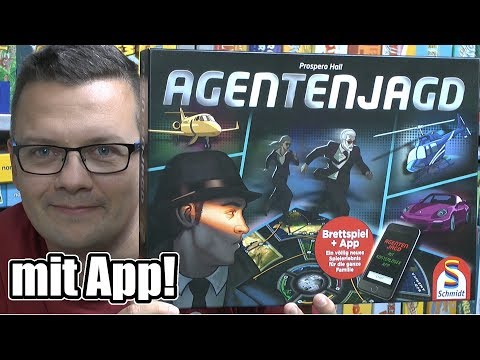 Agentenjagd (Schmidt Spiele) - ab 8 Jahre - ein Spiel mit App!