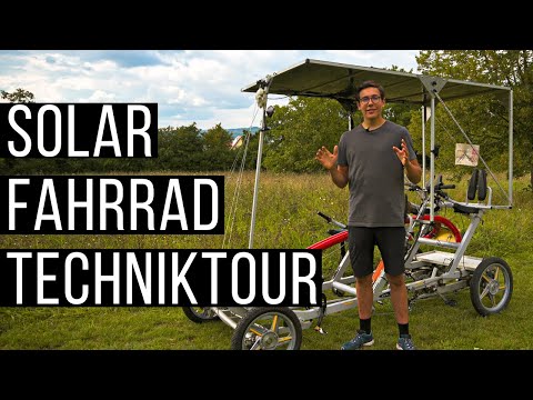 So funktioniert unser Solarbetriebenes Fahrrad! Techniktour Zem 4cycle