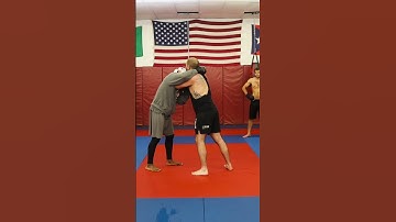 Clinch to front headlock #combatsport #martialarts #wrestling