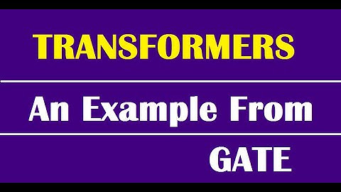 PART 4: An Example for No Load phasor Diagram fro GATE exam