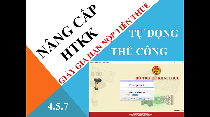 Hướng dẫn cài đặt HTKK 4.5 8