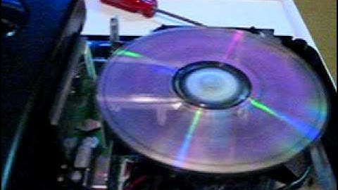 Sega CD disc spinning but not reading