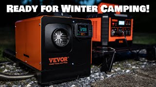 Is Vevor 8kw Diesel Heater BEST for Winter Camping? / EBL 1000W Power Station / Camp Gear Review