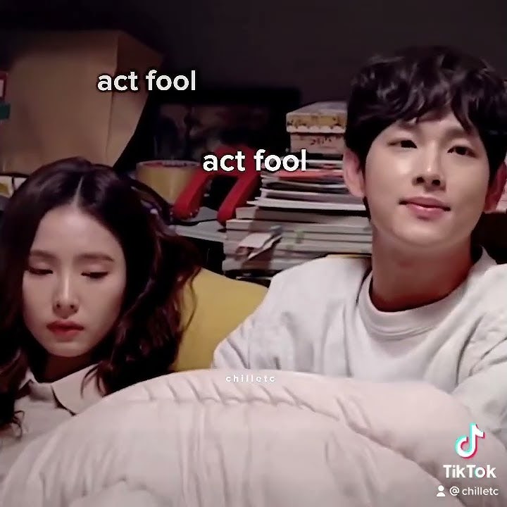 ACT FOOL WHEN THEY REHEARSE KISSING SCENE #runon #siwan #shinsekyung