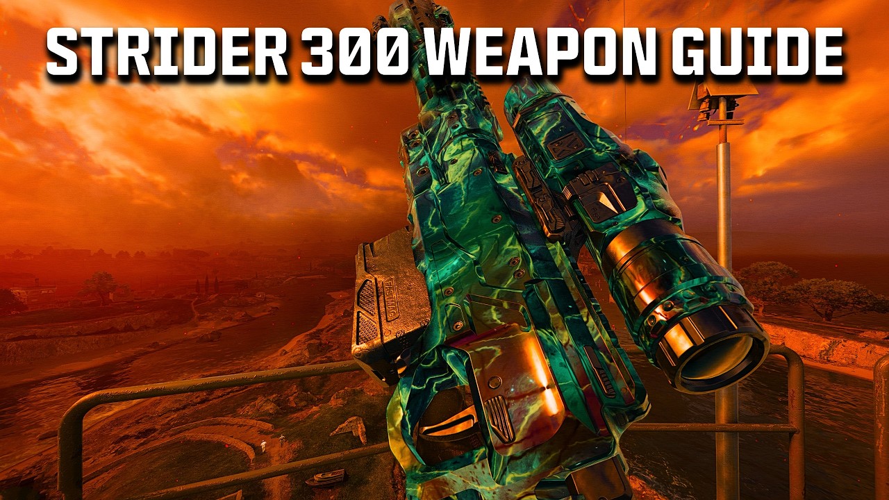 Strider 300 Ultimate Weapon Guide for ENDGAME in Black Ops 7