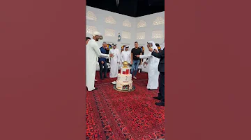من إحتفال طاقم برنامج المجلس الذي يعرض على قناة الكأس القطرية بحضور الأسطورة عزيز بودربالة 