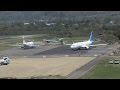 B737 800NG Take Off perdana Komodo Airport Labuan Bajo