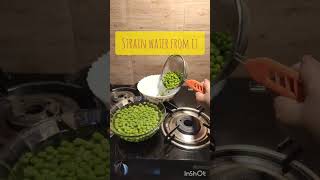 How to store green peas/Frozen matar recipe/Preserve Green peas,#shorts,#trendingshorts