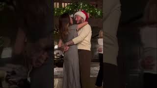 Victoria and David Beckham share Christmas Day dance