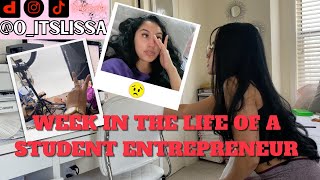 Let&#39;s open up.... Week in the life of an Entrepreneur / College student / Depop Top Seller