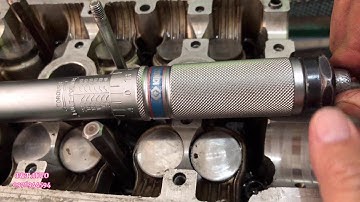 Hướng dẫn siết lực nắp máy bằng cần siết lực | Torque wrench Engine