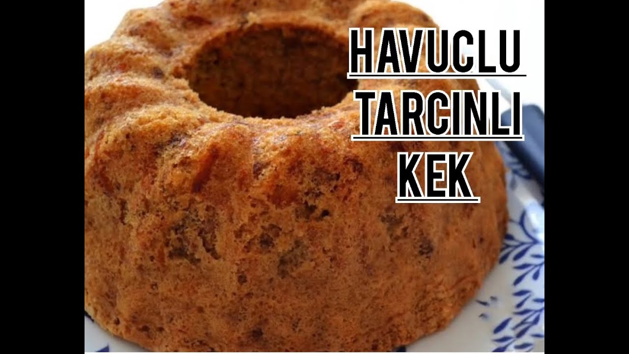 Havuçlu Fındıklı Tarçınlı Kek???????? | Havuçlu Kek Tarifi | lezziz ev yemekleri???????? pratik tarifler