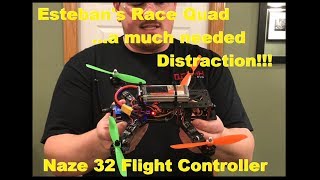 FPV Race Quad - First Look Maiden / Indoor Test Flight - Naze 32