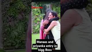Manaas And Priyanka Entry In Dig Boss 8