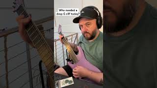 Am I doing Drop G on this 7 string guitar any justice?