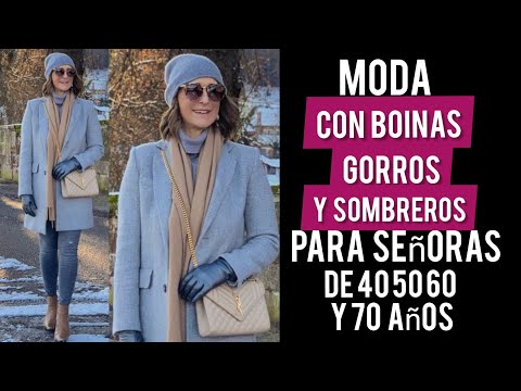 Video: Sombreros de mujer para otoño-invierno 2021-2022