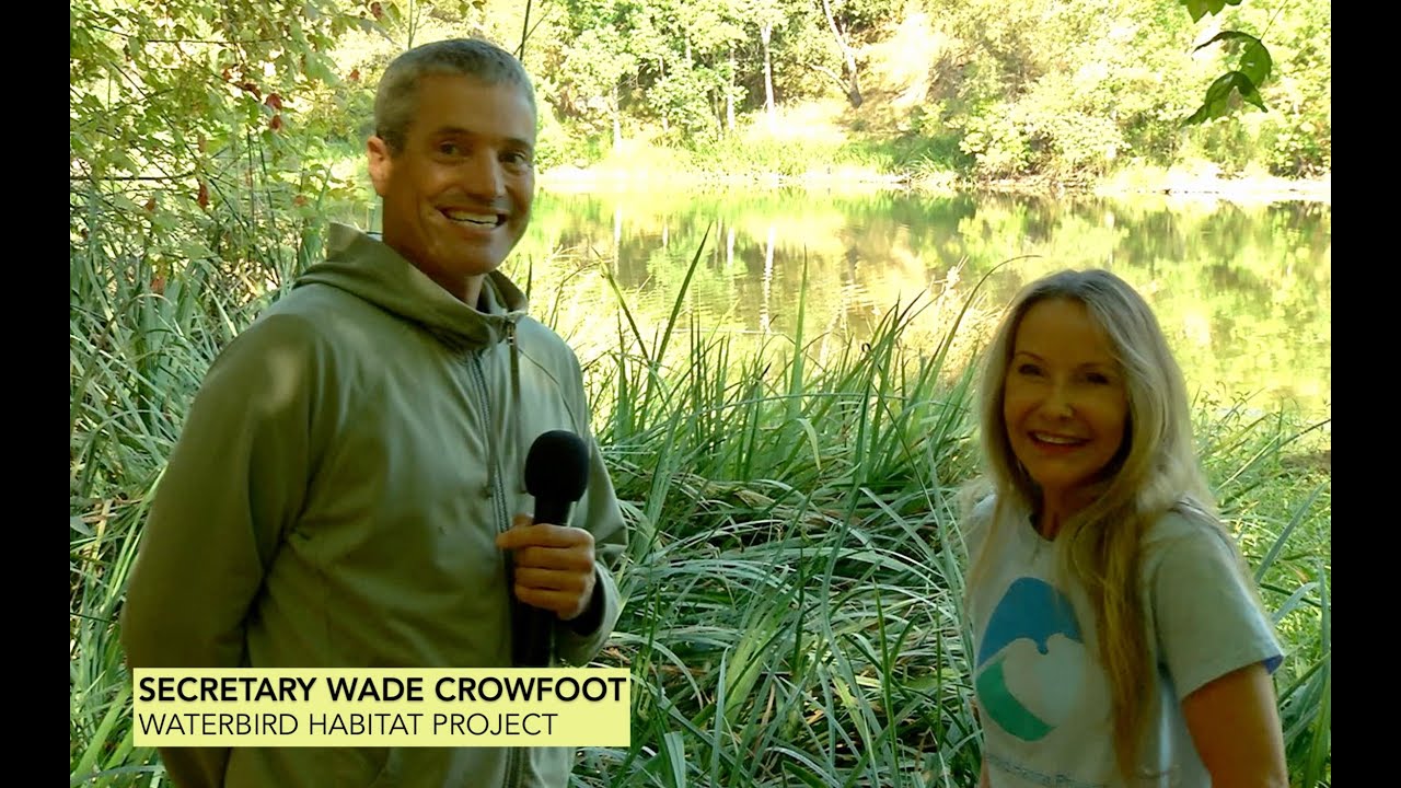 Waterbird Habitat Project with Secretary Wade Crowfoot
