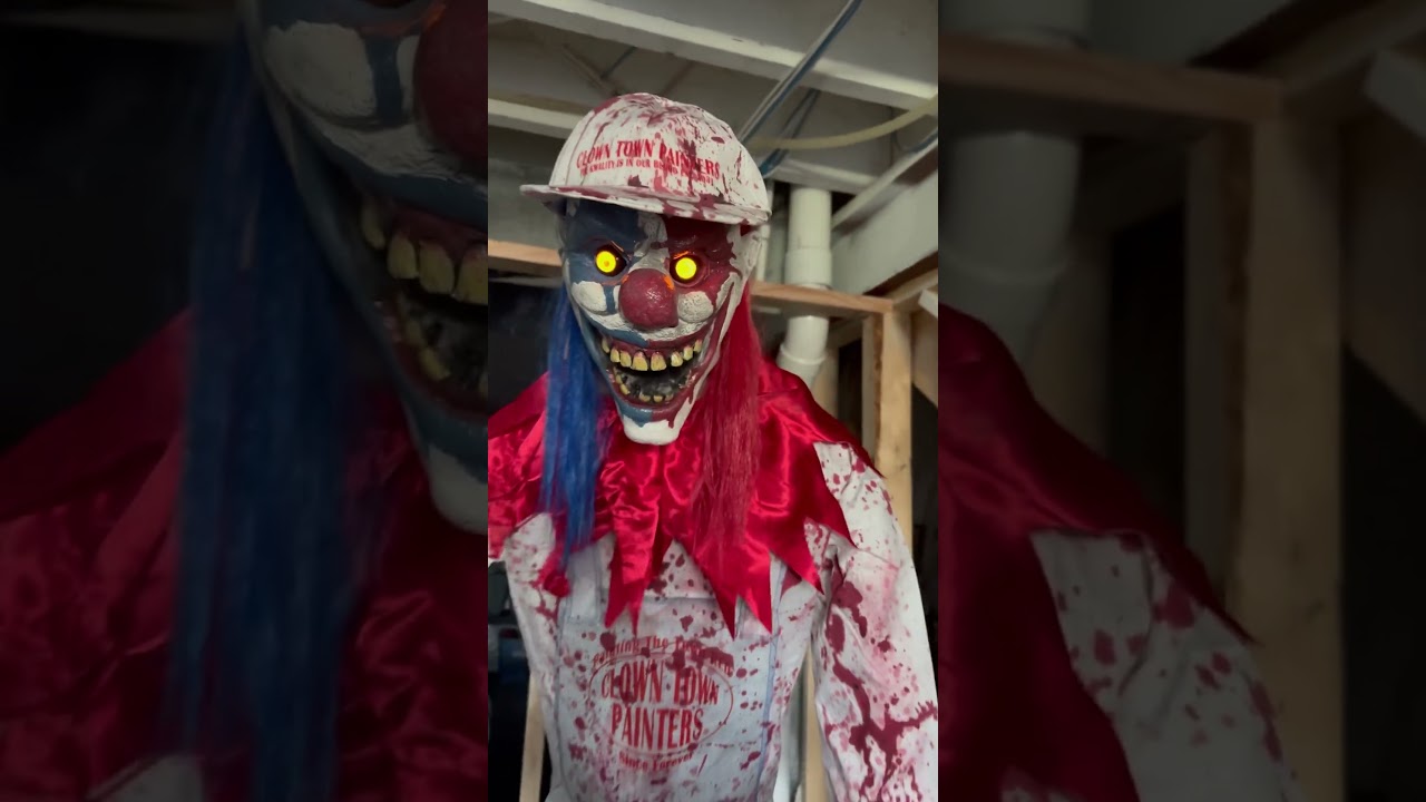 Arty the clown animatronic 