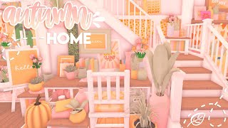 Blush Autumn Roleplay Home! | Roblox Bloxburg Speed Build | ❁ Blush Autumn Roleplay Home! | Roblox Bloxburg Speed Build | ❁