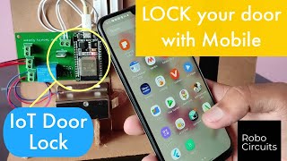 How to make IoT Door Lock | Blynk App Tutorial | Internet of Things | IoT projects using Arduino screenshot 1