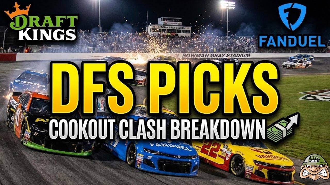 NASCAR Cookout Clash at Bowman Gray DraftKings and Fanduel DFS Breakdown and Picks