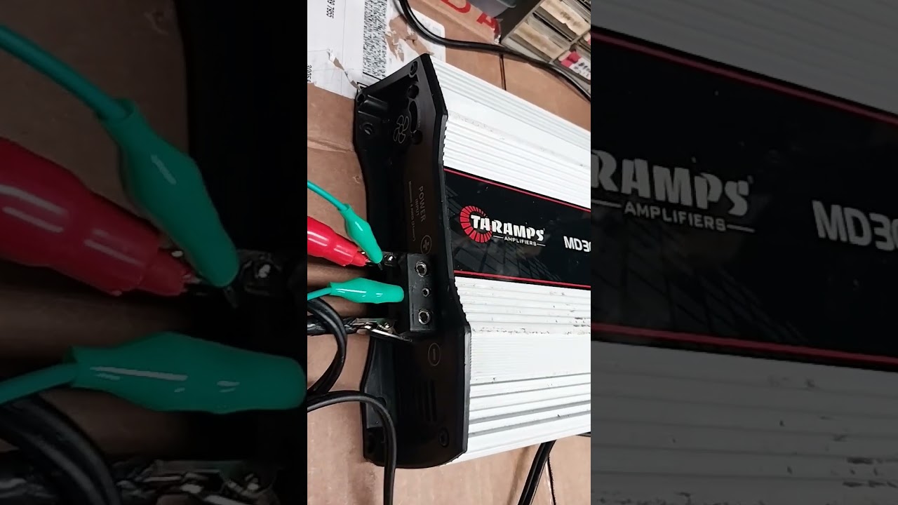 Taramps MD3000.1 bench test. Amp is available for sale on my ebay page 