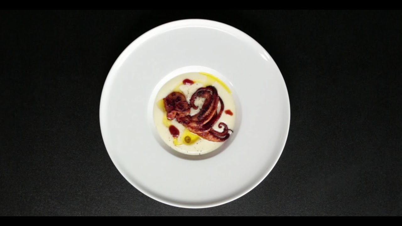 Le ricette di Pasta Garofalo e Niko Romito: Polipetti affogati con crema di patate al latte