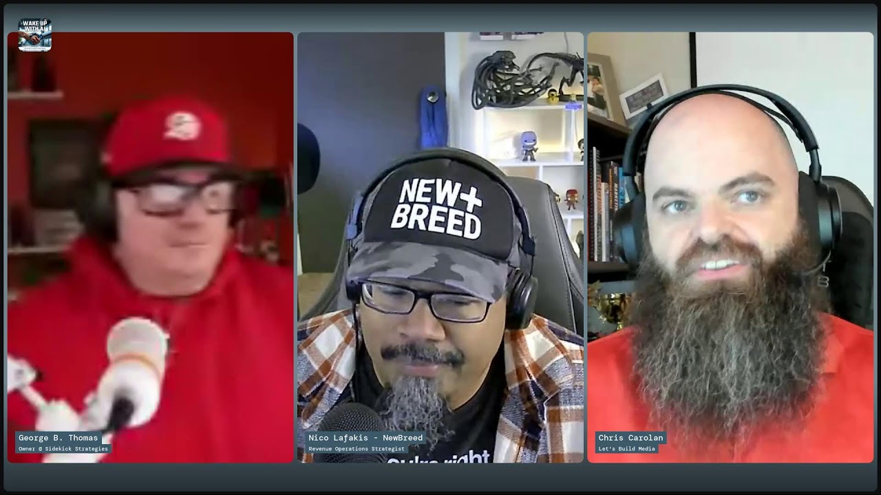 Let's Build AI Skills Daily featuring George B. Thomas and Nico Lafakis