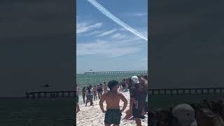 Blue Angels sneak pass at pensacola