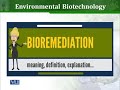 BT503 Environment Biotechnology Lecture No 140