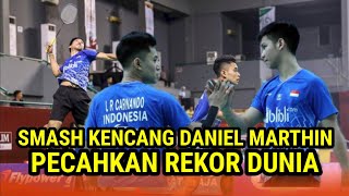Rekor Baru Daniel Marthin, Smash Kencang Pecahkan Rekor Dunia. Resimi