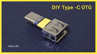 How To Make Type C OTG Cable