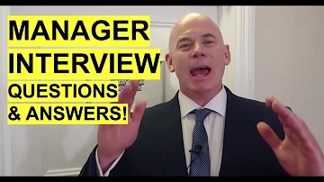 MANAGER Interview Questions and Answers! (How to PASS a Management Job Interview!)