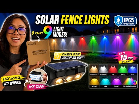 deck lights solar powered