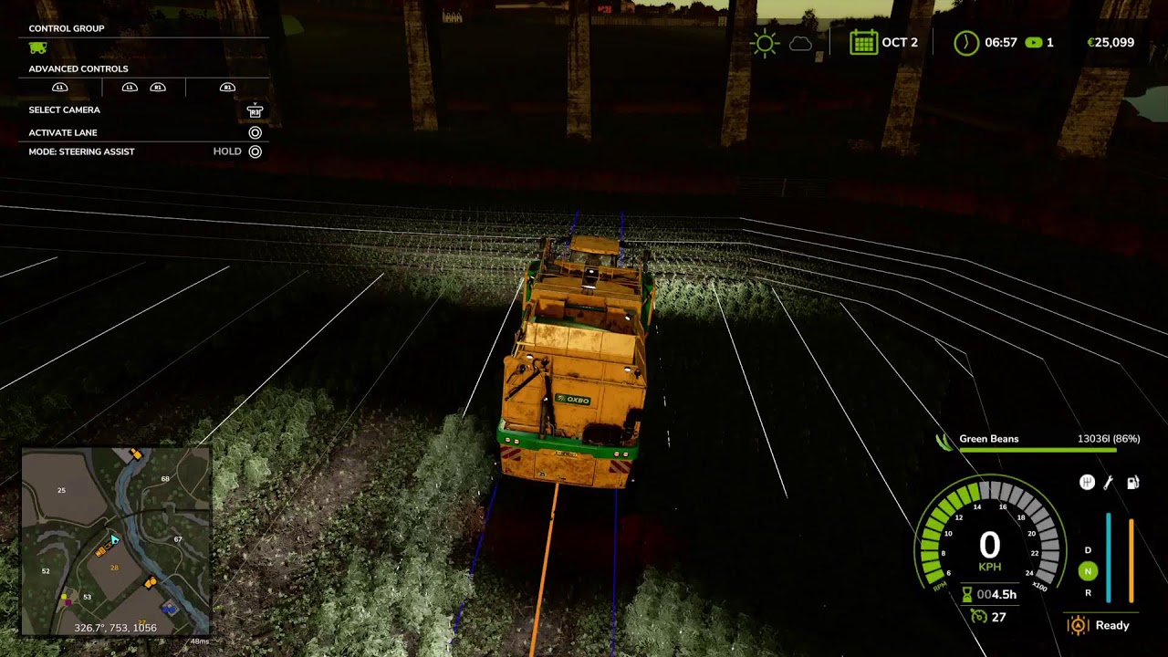 FS25-Green Bean Harvest