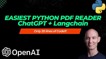 How to create PDF extractor in only 20 lines of Python using Chatgpt
