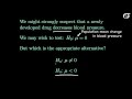 One-Sided Test or Two-Sided Test?