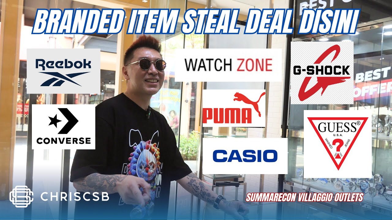 Branded Item SALE Disini! Auto Kalap dri Sepatu Reebok Puma Converse sampai Jam Tangan G-shock DLL