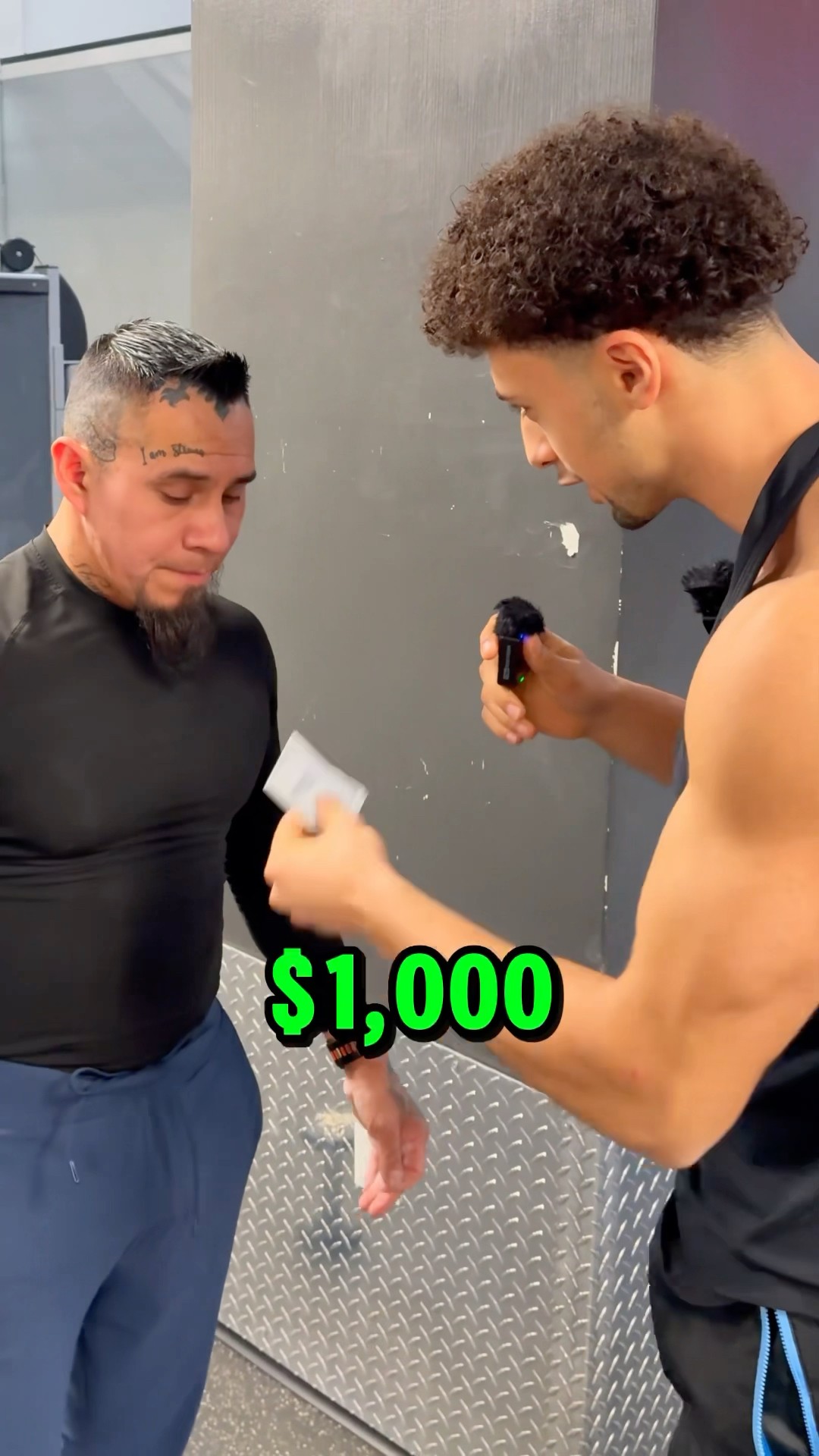 Can he beat me for $1,000??⁉️