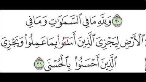 سورة النجم الآية 31