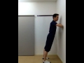 肩、腕を強くする筋トレ（壁フィットネス）大阪パーソナルトレーナー