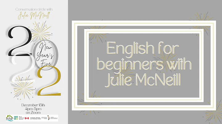 ENGLISH FOR BEGINNERS WITH VOLUNTEER. NEW YEAR'S E...