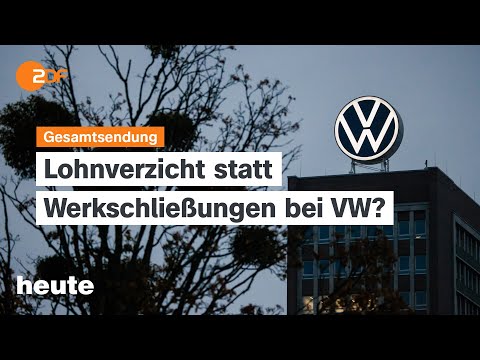 heute 19:00 Uhr vom 20.11.2024 Krise bei VW, Tag der Kinderrechte, Deutscher in Russland verhaftet Episode cover