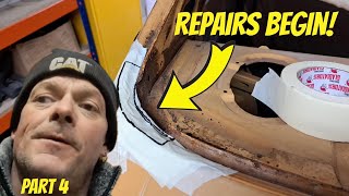 Fixing The HOLES - Lee Starts MAKING Panels For Agatha The Austin Allegro
In this video Lee is working alone on Agatha making rear screen templates and repair panels, join him as he shows you how he goes about manufacturing parts from scratch to fix the rust. Fixing The HOLES - Lee Starts MAKING Panels For Agatha The Austin Allegro