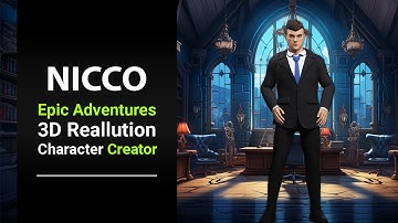 Introducing Nicco - The 3D Character Adventure for Character Creator 4 and Unreal Engine 5